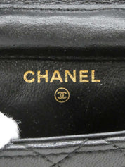 1990 CC Mark 微型链条包,黑色