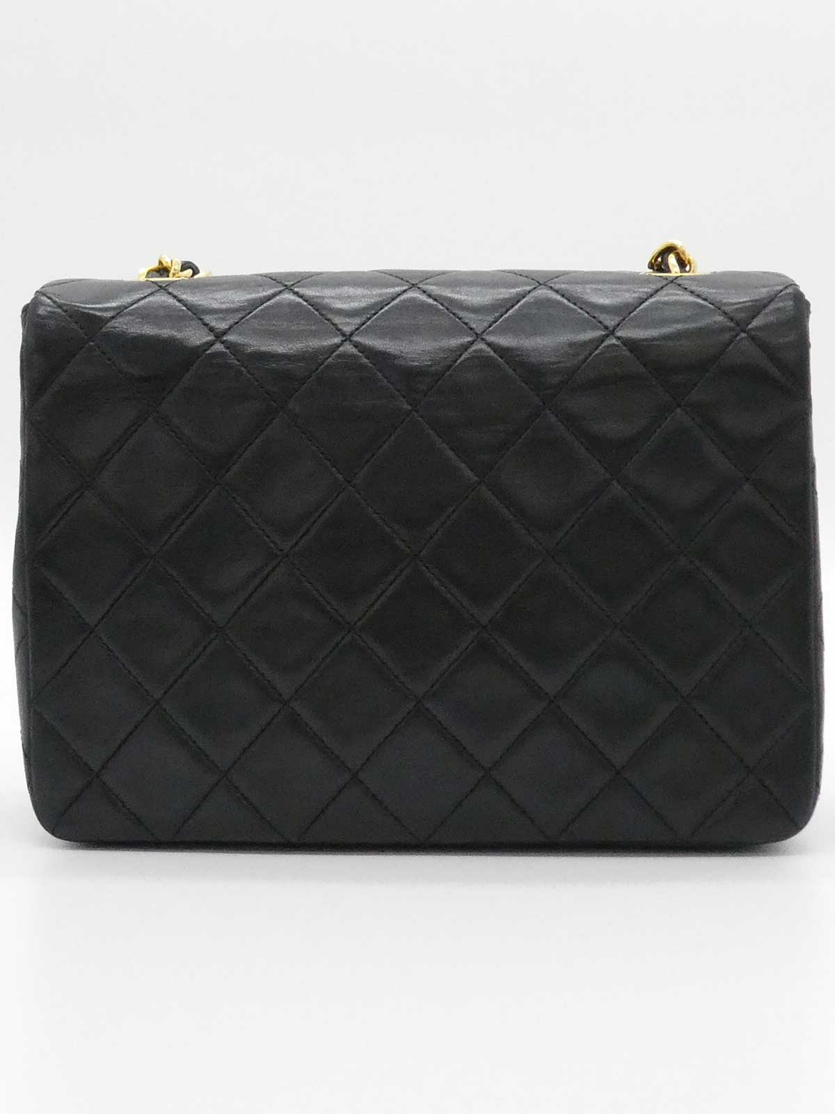 1990年頃製 クラシックフラップチェーンバッグミニ ブラック