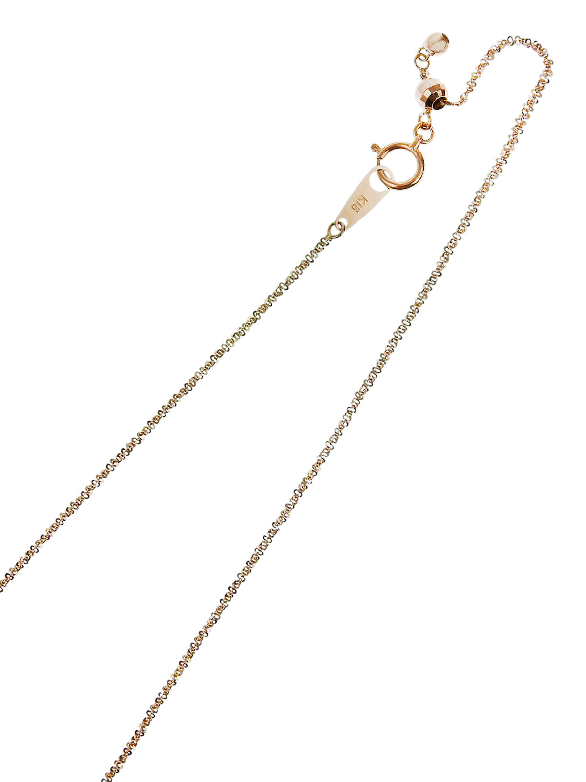 K18 Diamond Necklace Gold