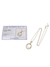 K18 Diamond Necklace Gold