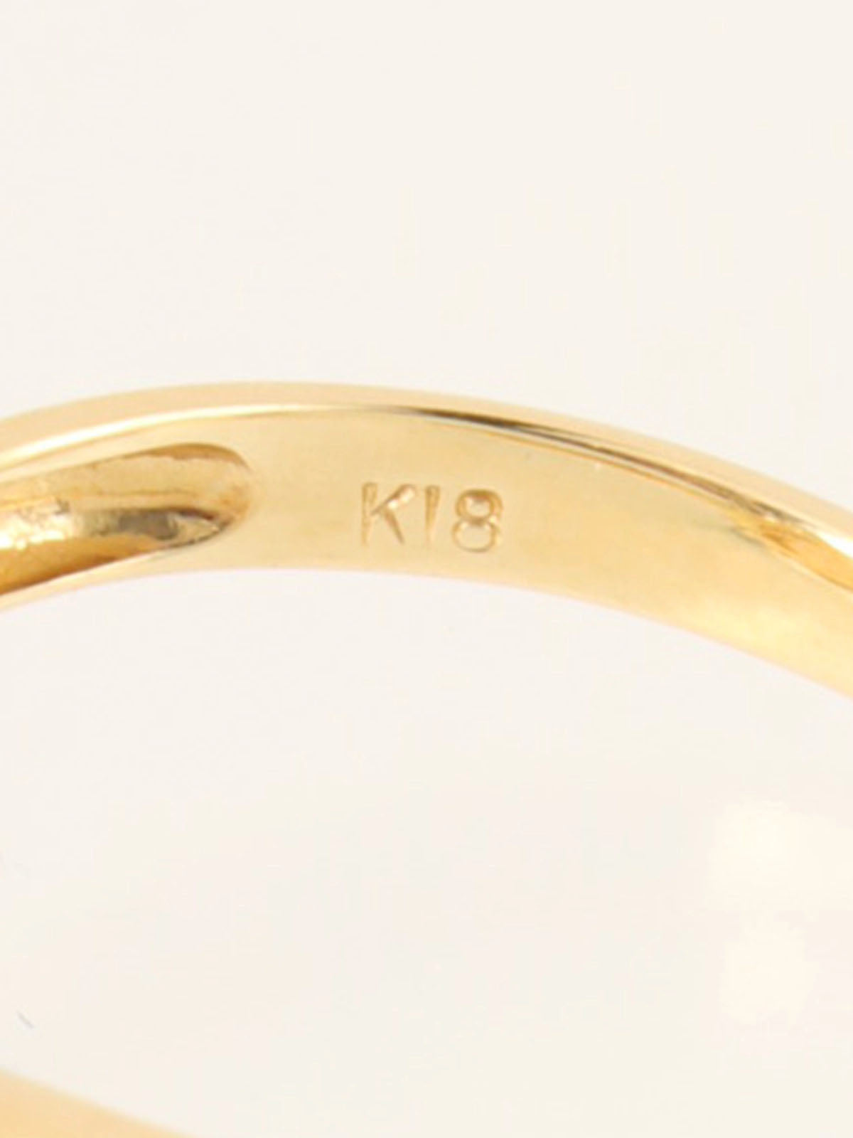 18K Gold/Multi Opal and Diamond Teardrop Ring