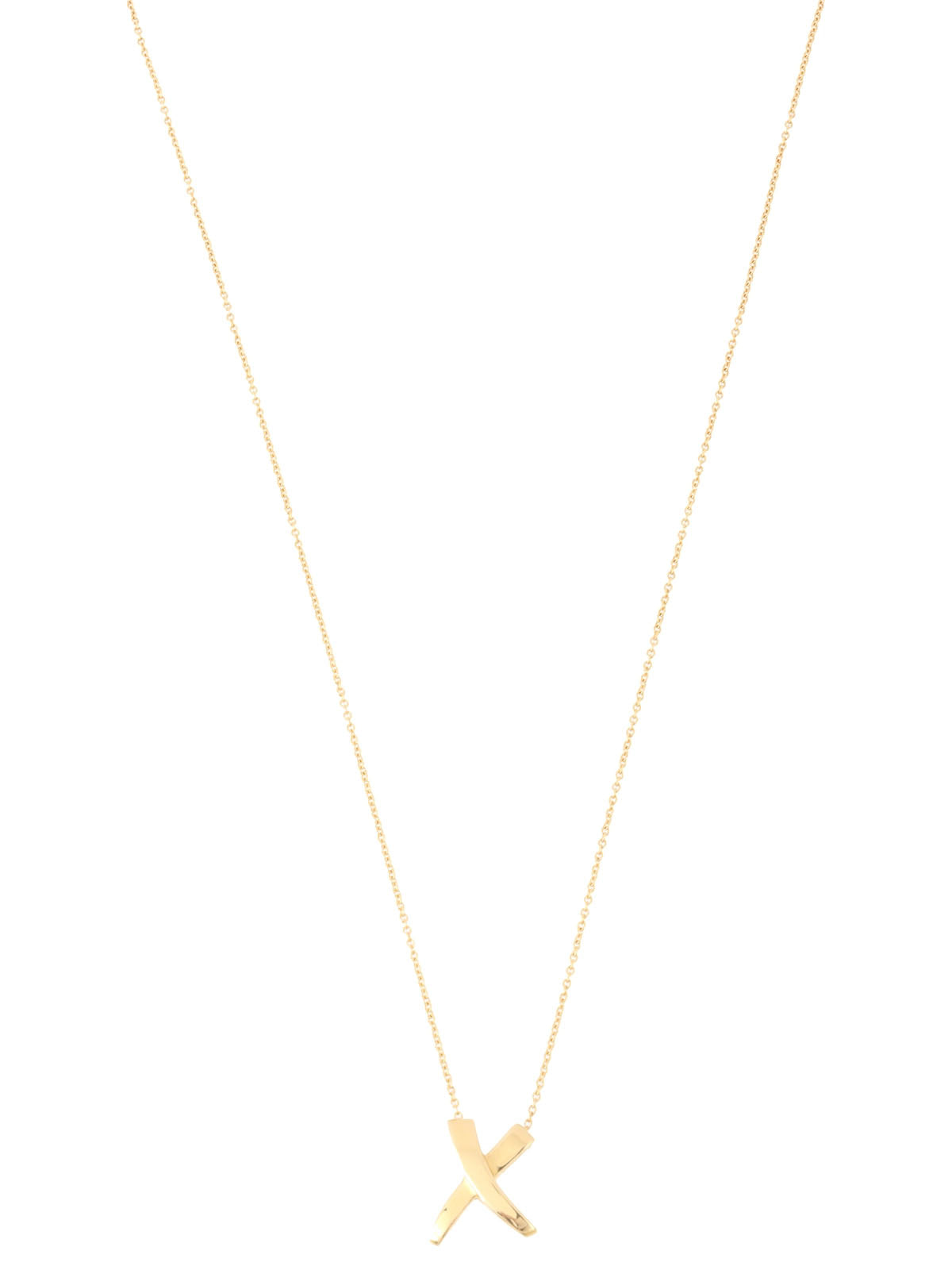 18K Gold Kiss Necklace