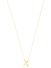 18K Gold Kiss Necklace