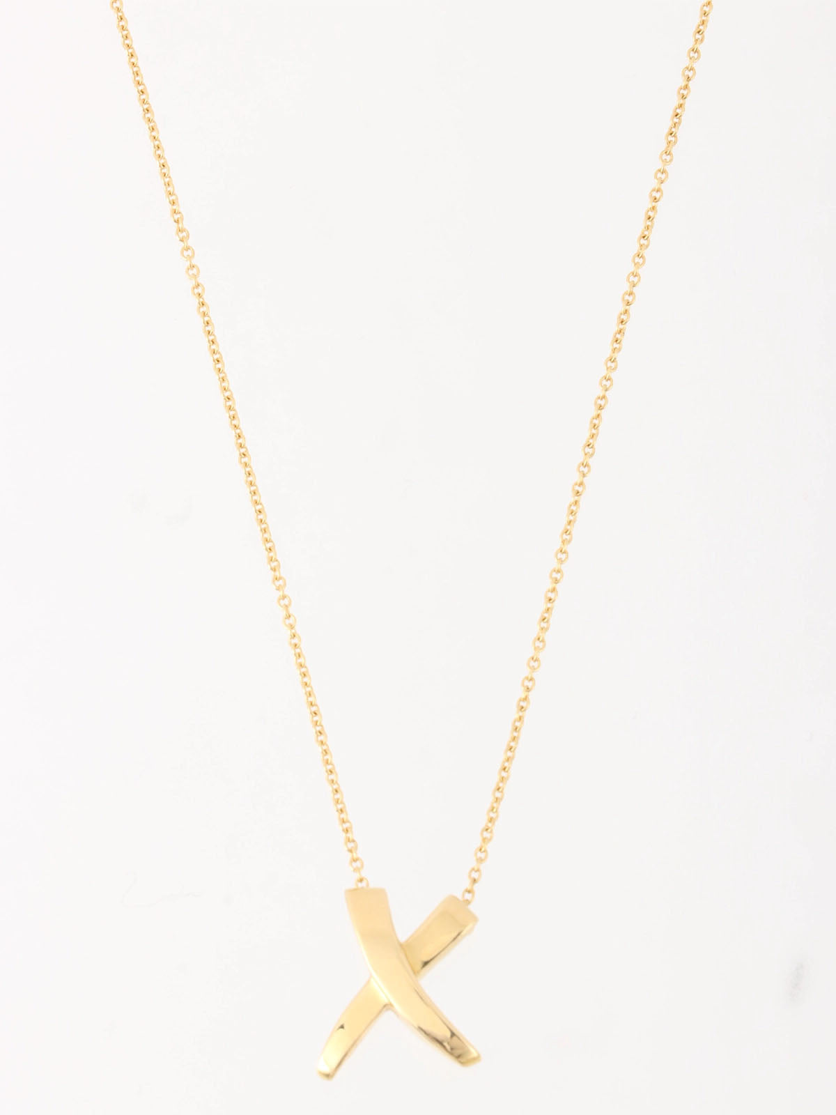 18K Gold Kiss Necklace