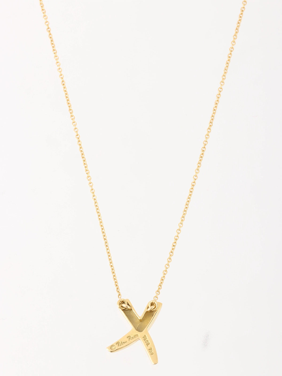 18K Gold Kiss Necklace