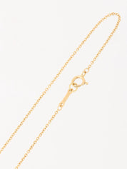 18K Gold Kiss Necklace