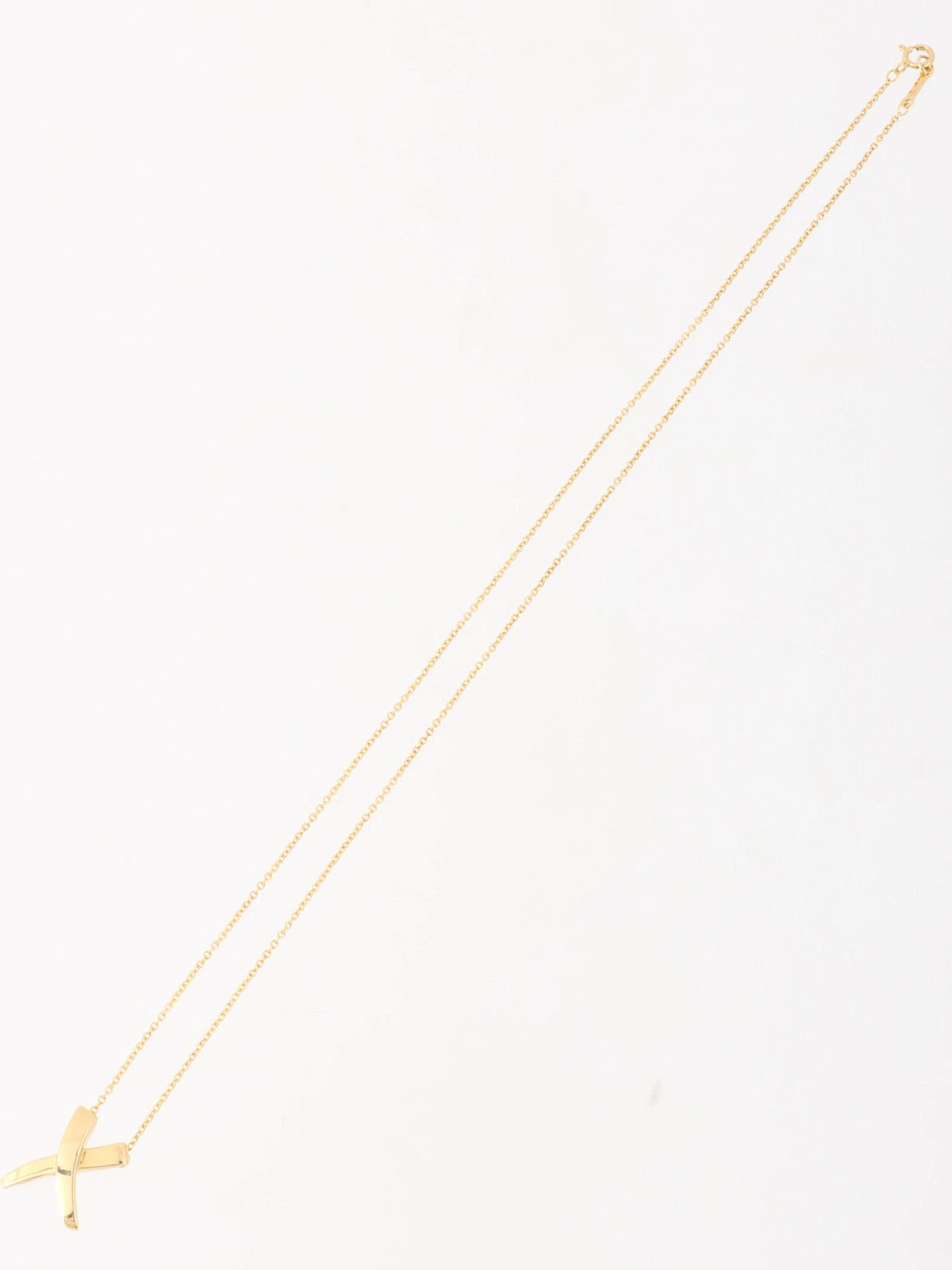18K Gold Kiss Necklace