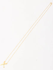 18K Gold Kiss Necklace