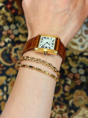 18K Gold Meplat Bracelet