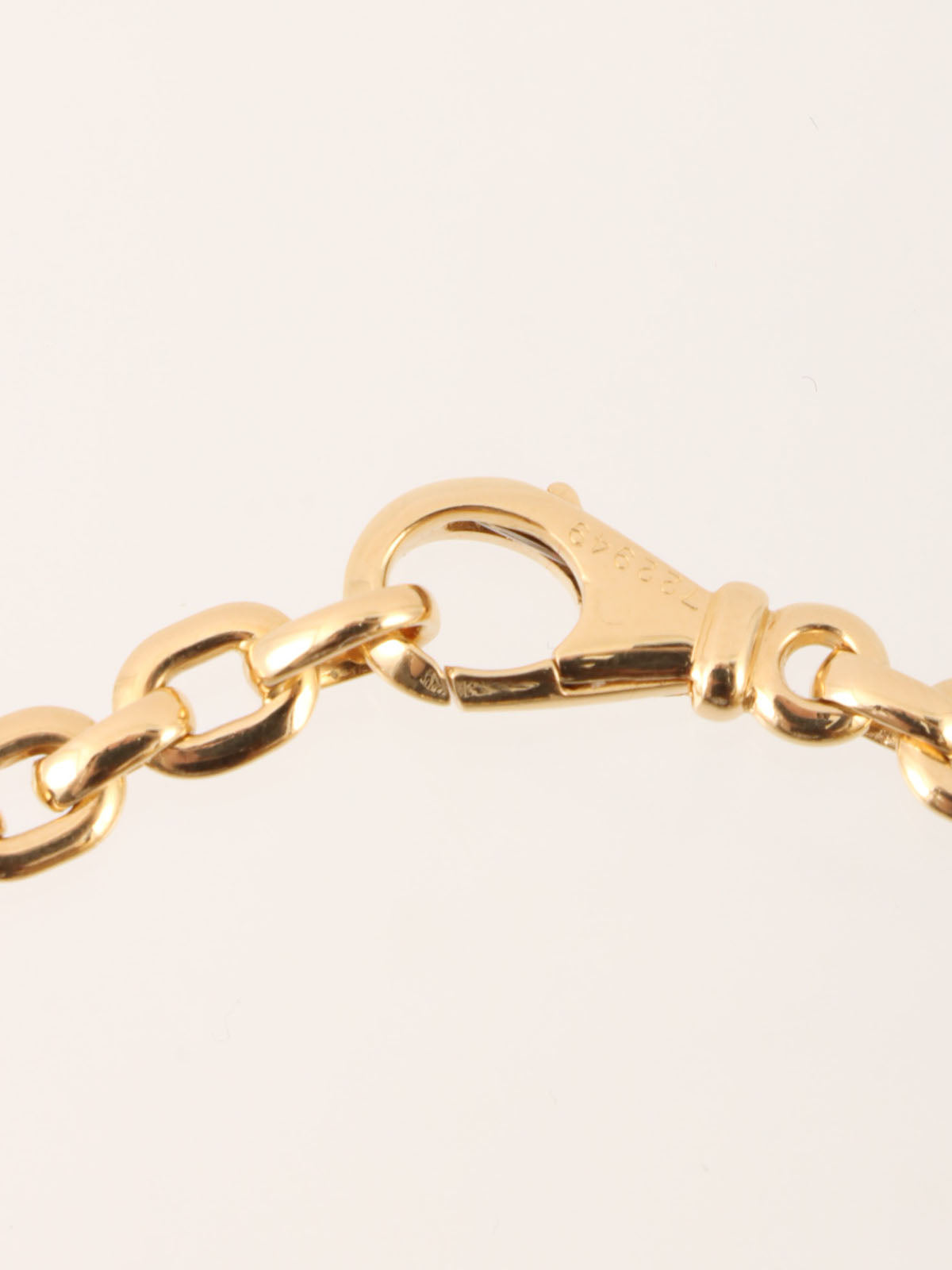 18K Gold Meplat Bracelet