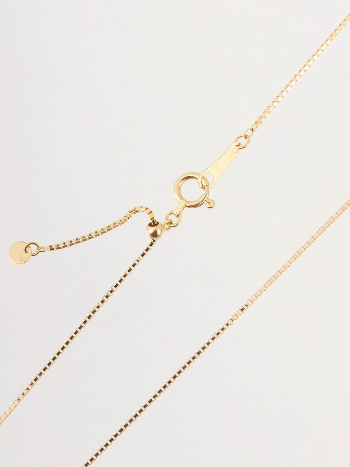 18K Sapphire and Diamond Ribbon Motif Necklace in Blue/Gold