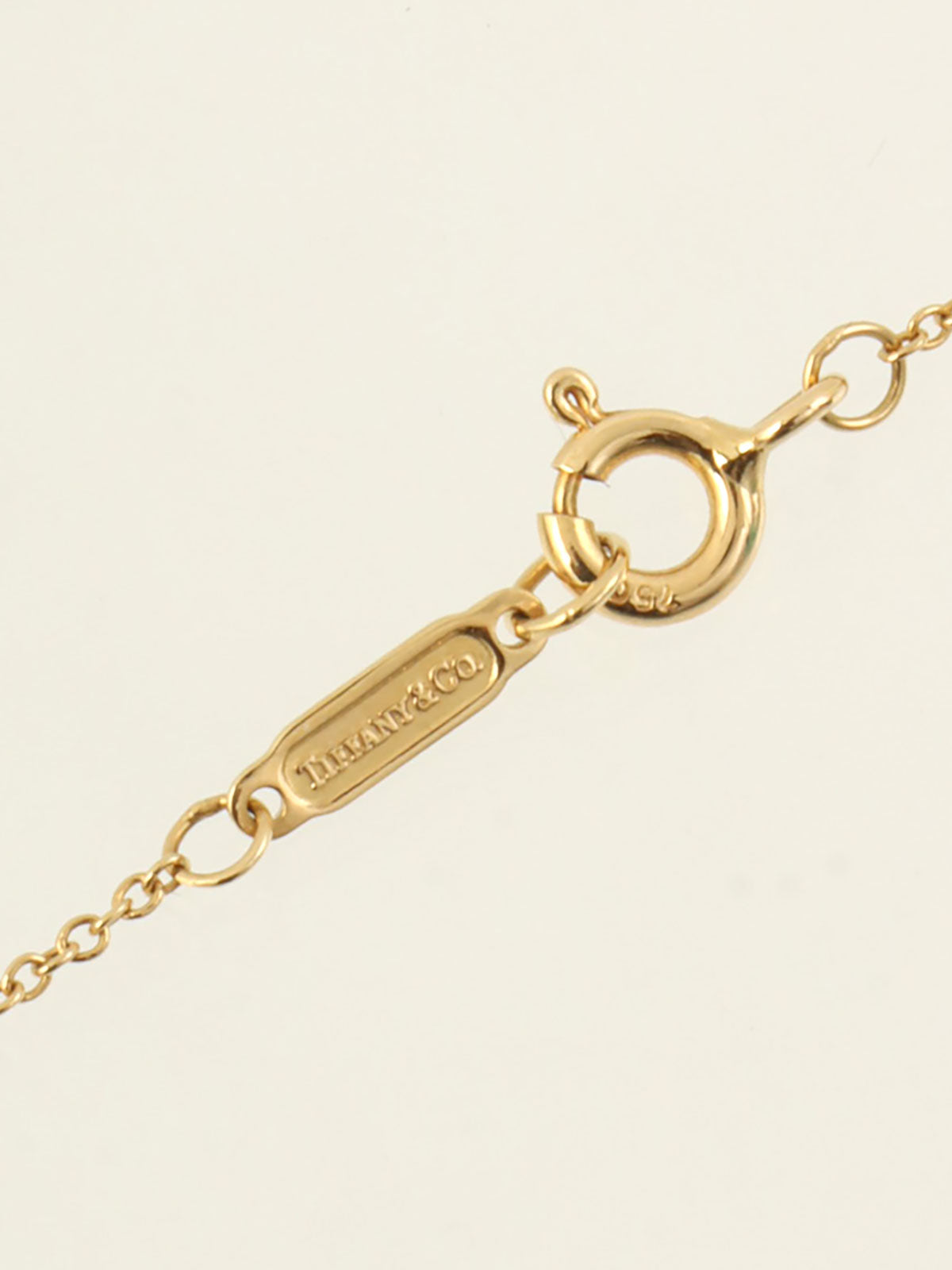 18K Sentimental Heart Necklace Gold/Blue