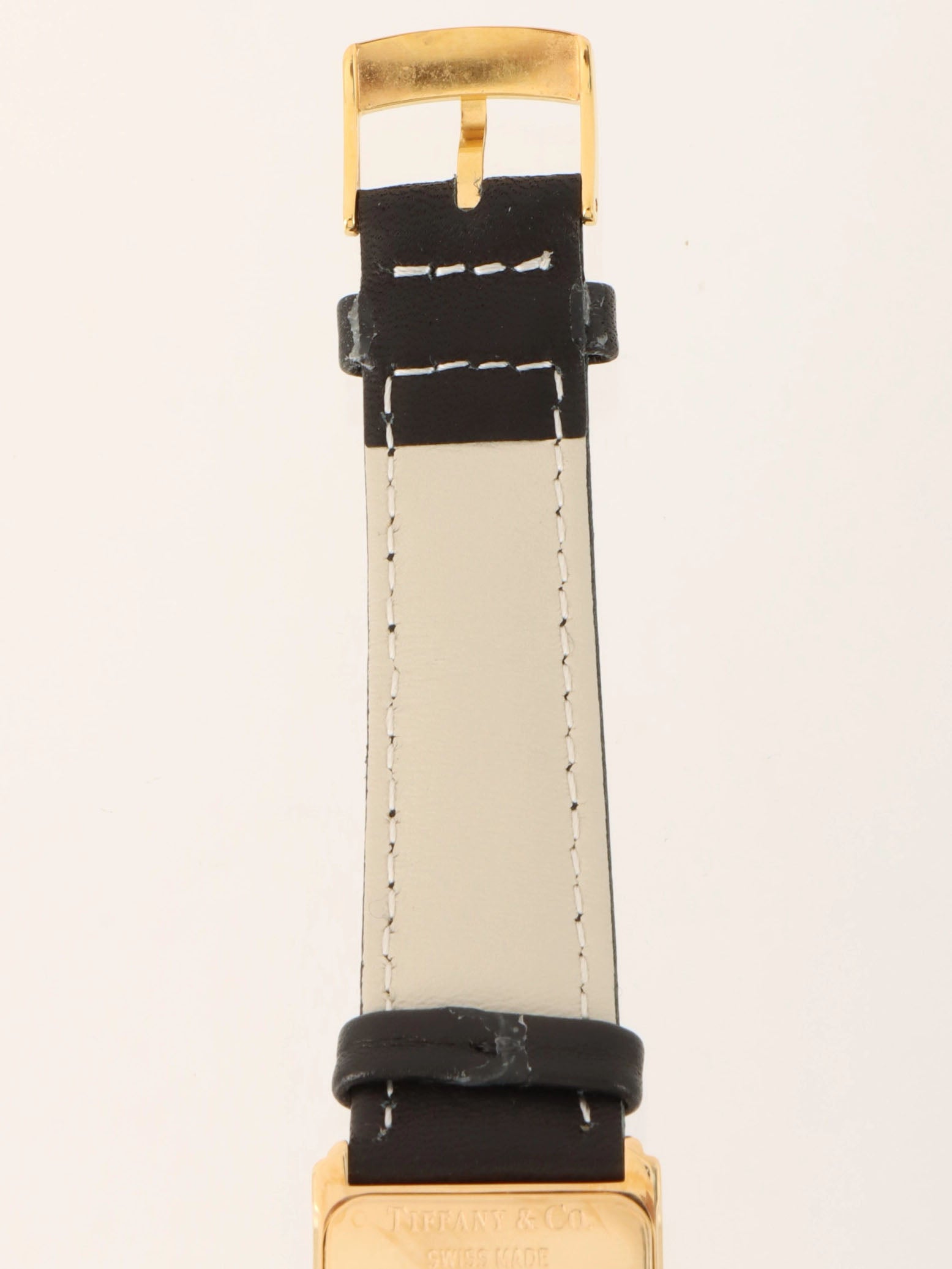 18K Rectangular Watch Gold/Black