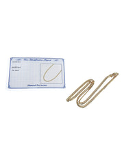 18Kチェーンネックレス ゴールド