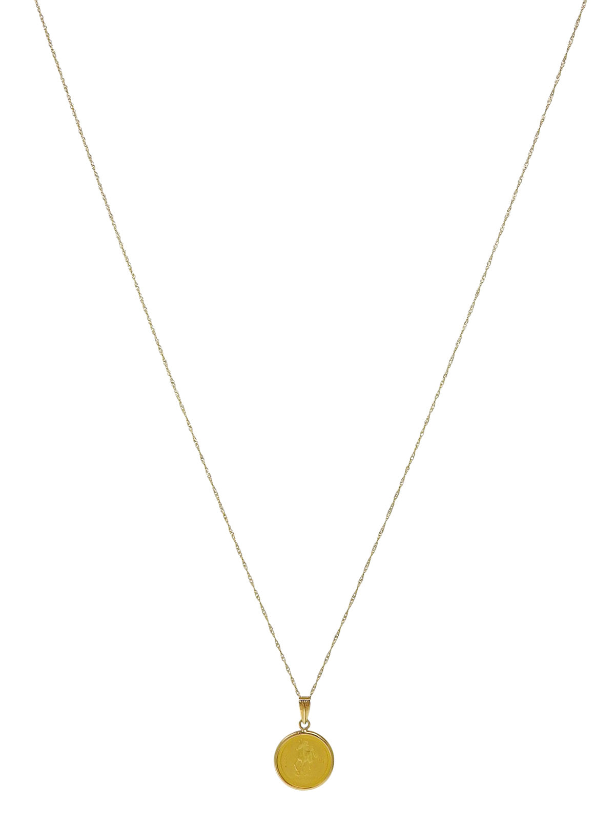 18K Gold Queen Elizabeth Necklace