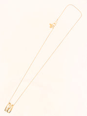 SABIRTH 18Kダイヤモンドネックレス ゴールド