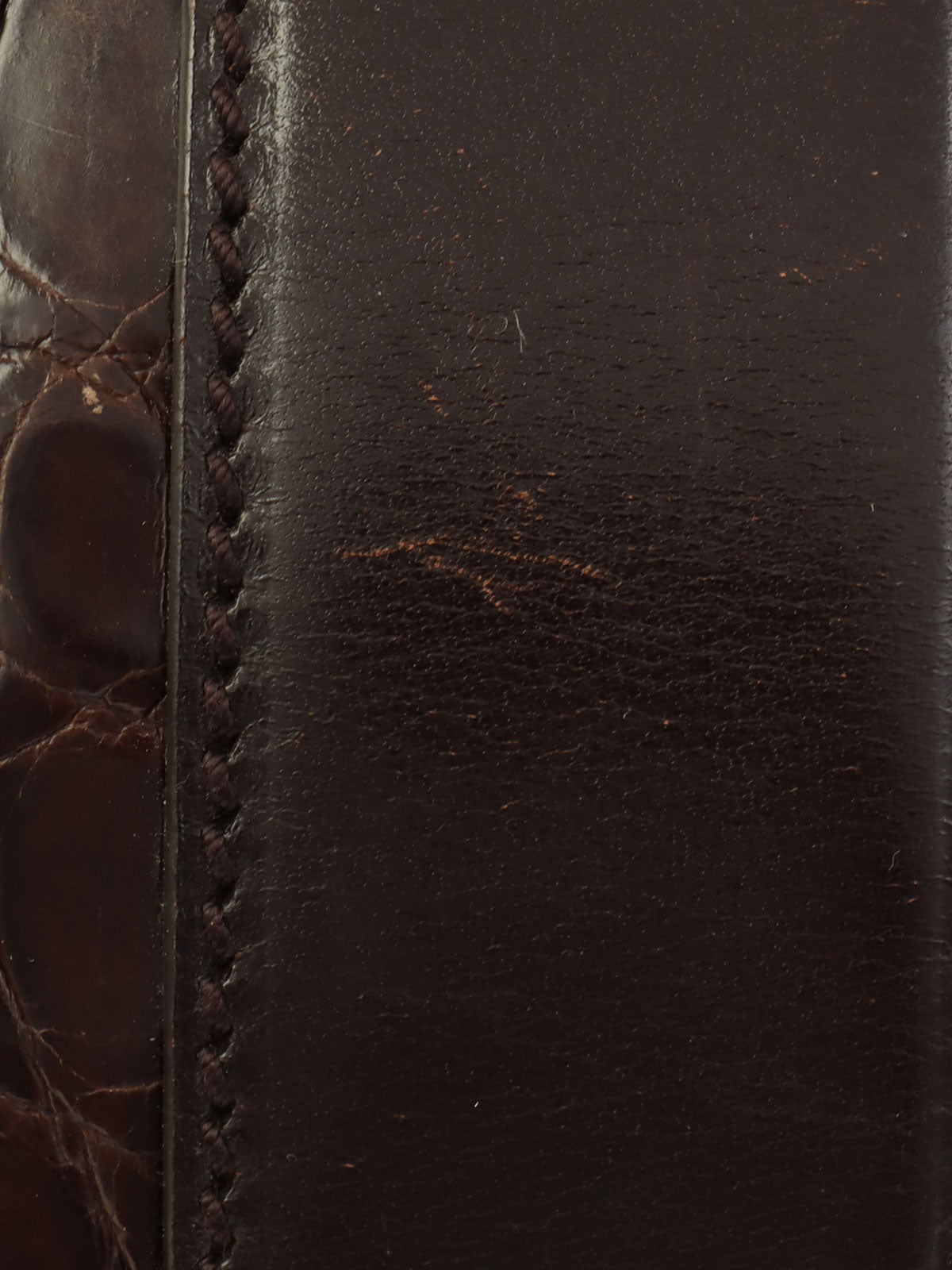 鳄鱼帆布 GG 图案组合米色/深棕色两用包