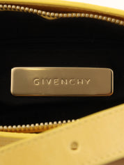 Logo Plate Shoulder Bag Yellow