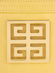 Logo Plate Shoulder Bag Yellow