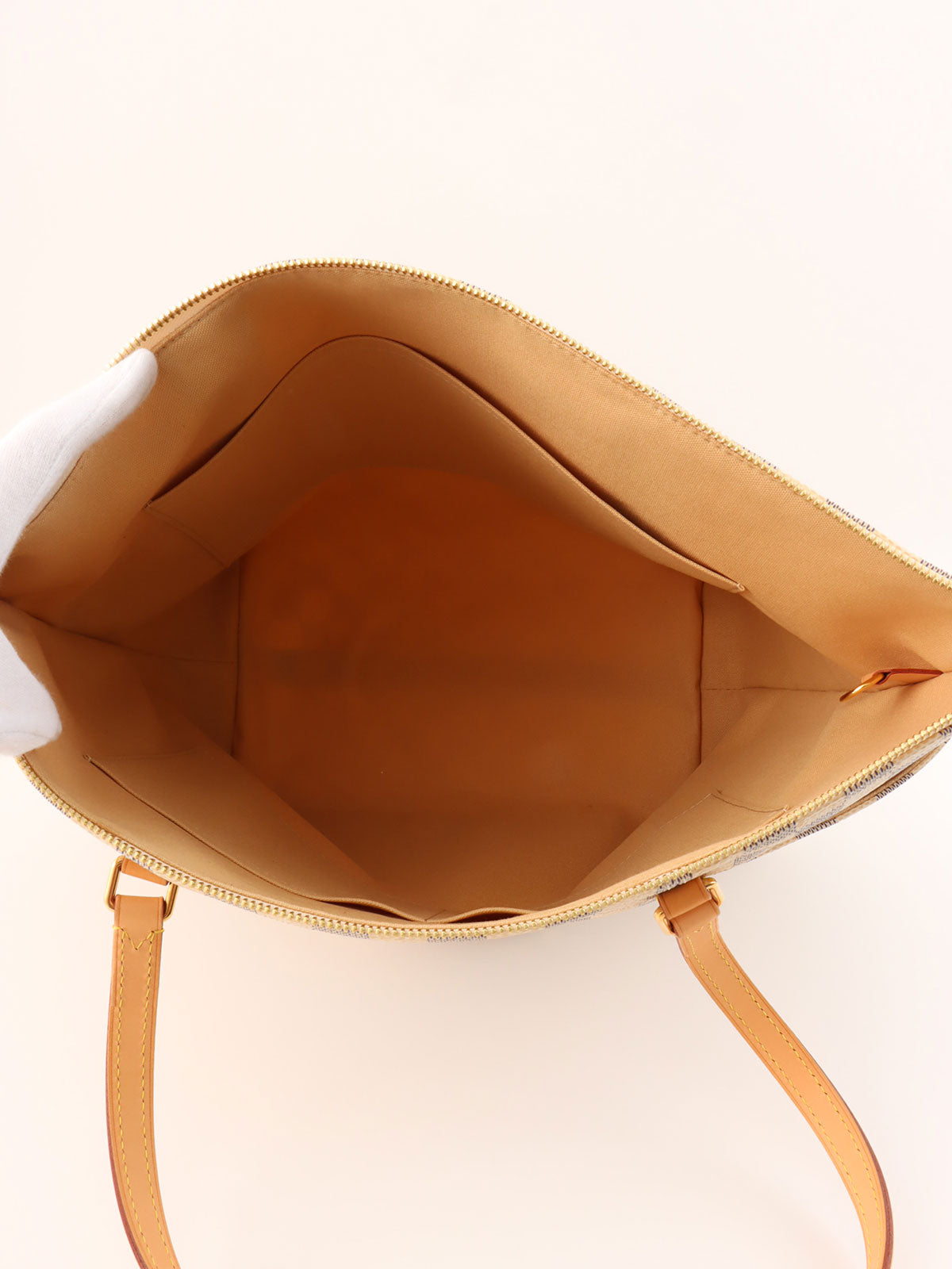 2015 Damier Azur Totally White Canvas