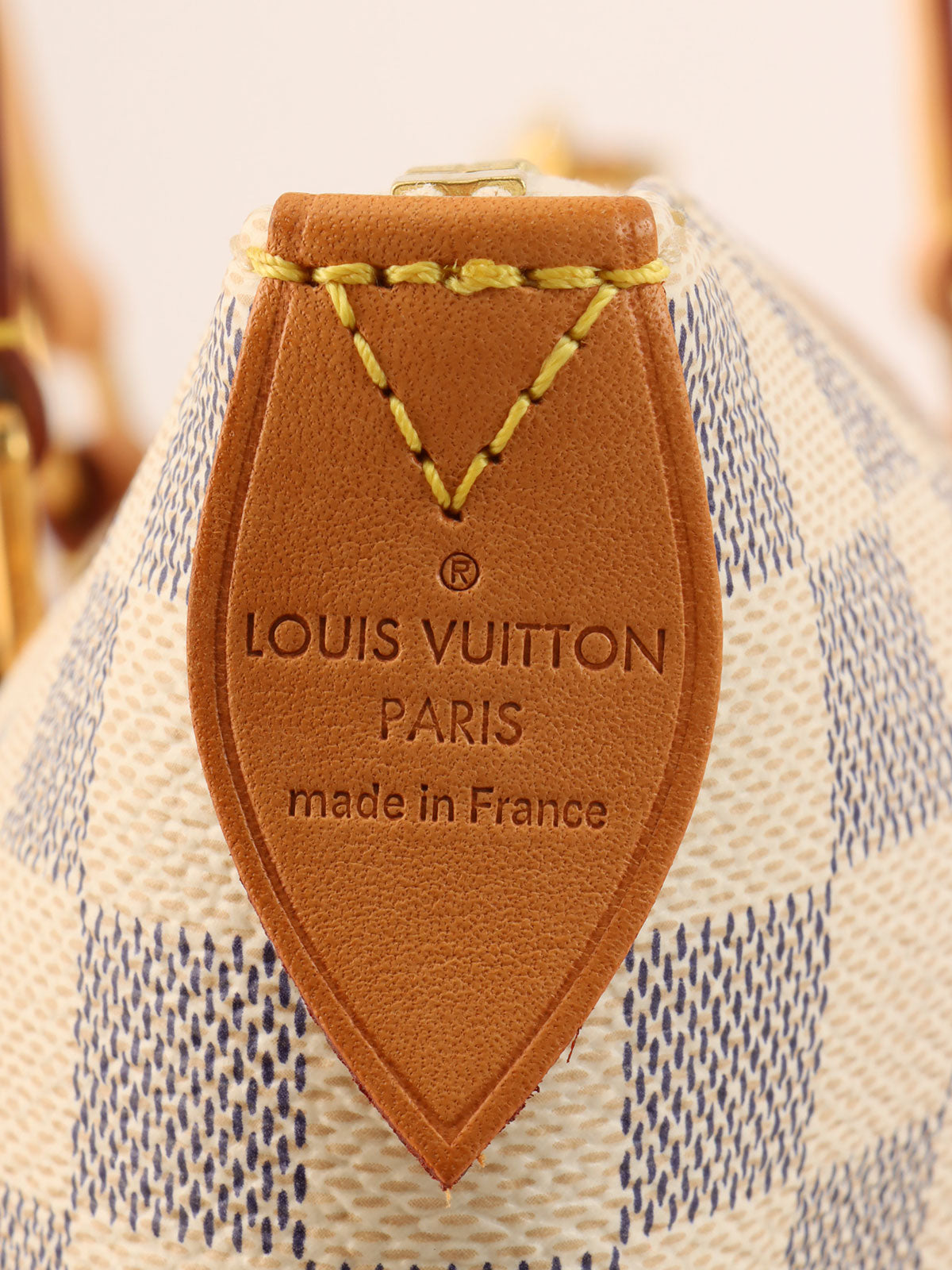 2015 Damier Azur Totally White Canvas