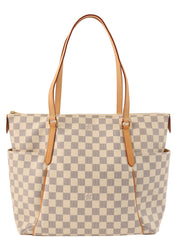 2015 Damier Azur Totally White Canvas