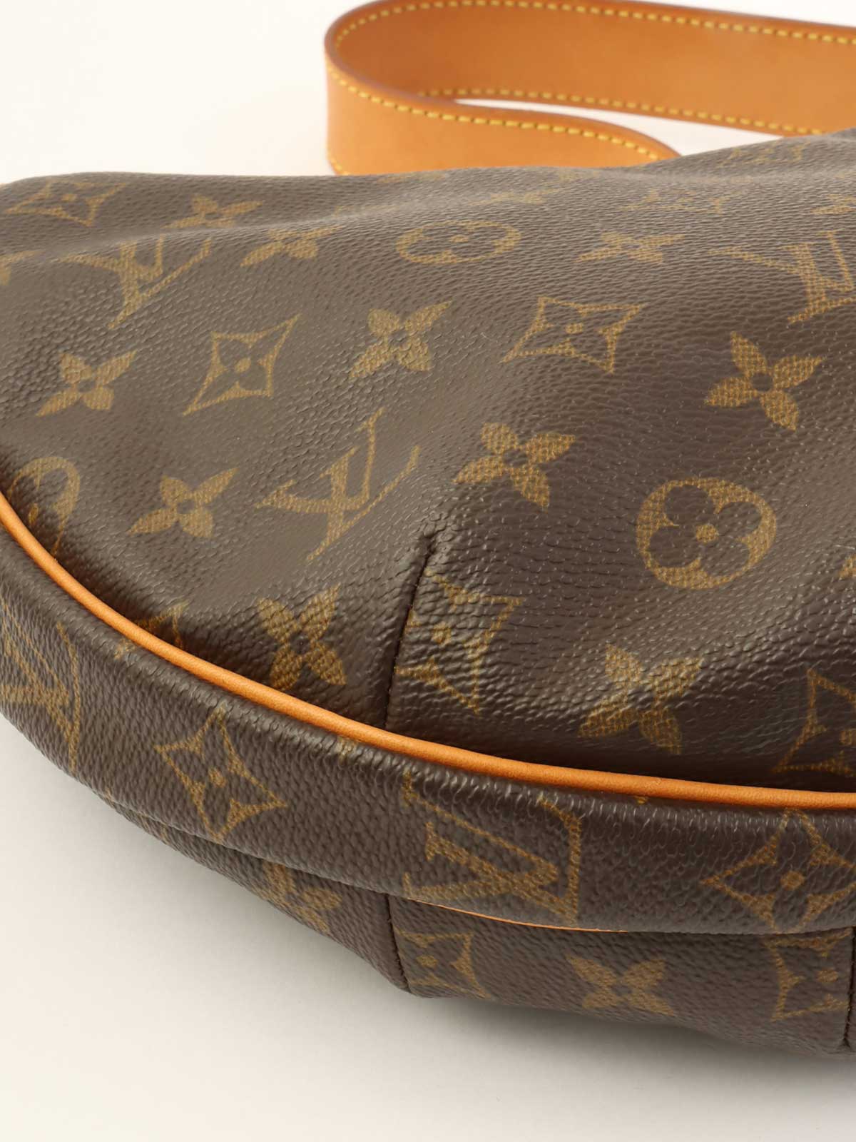 2003 Monogram 羊角面包 MM 棕色