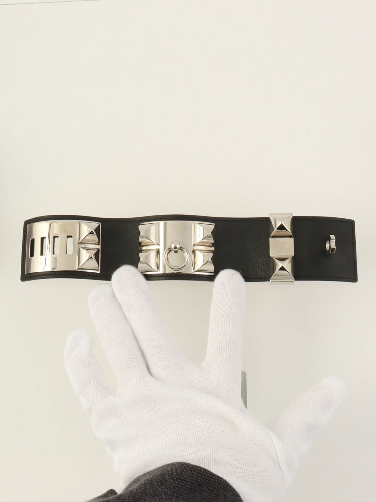 2013 Collier de Chien 手链 银色/黑色
