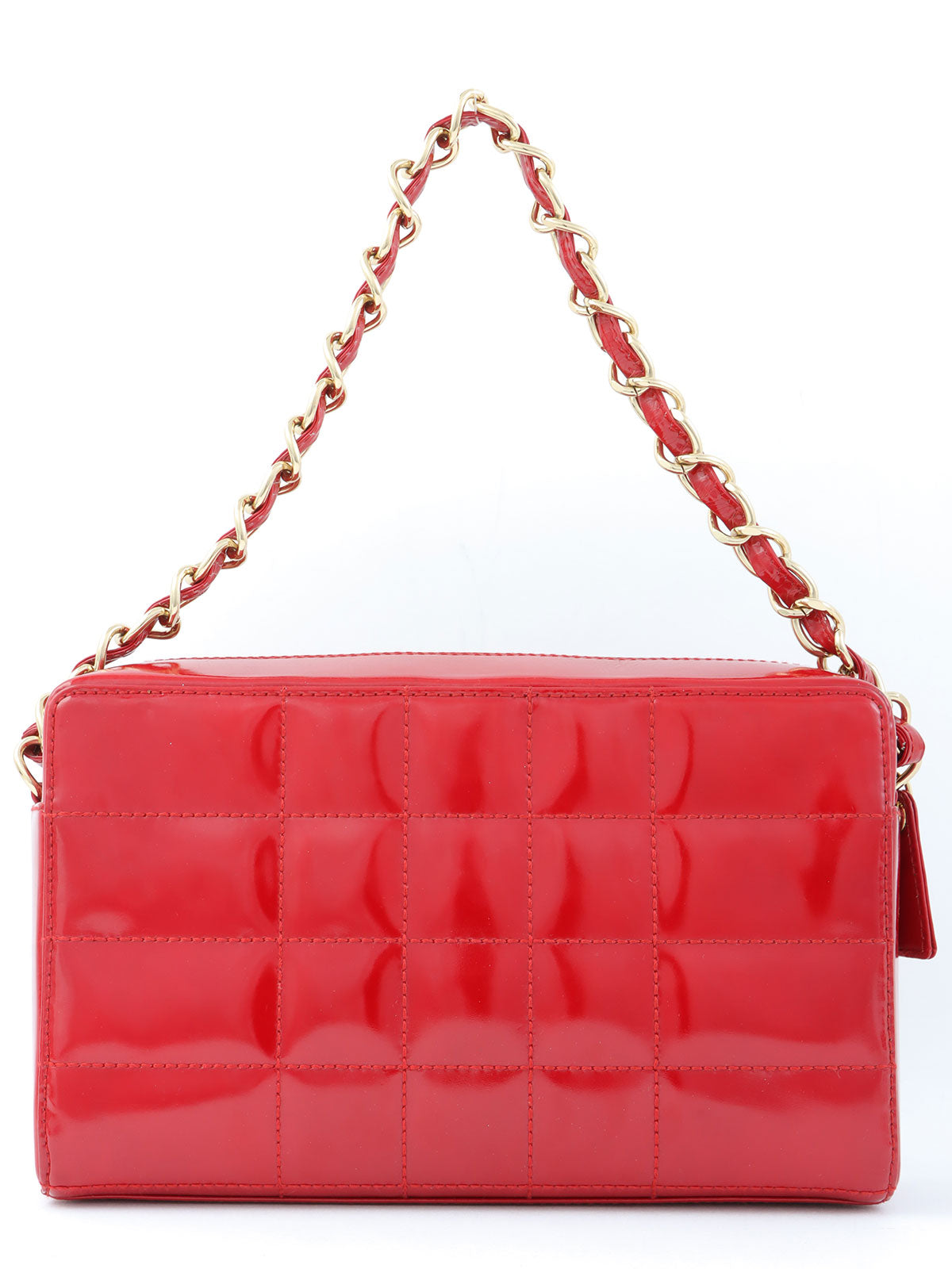 2001年頃製 チョコバーCCマークチェーンショルダーバッグ レッド