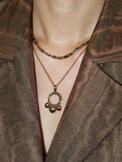 18K Allegra Necklace in Rose Gold