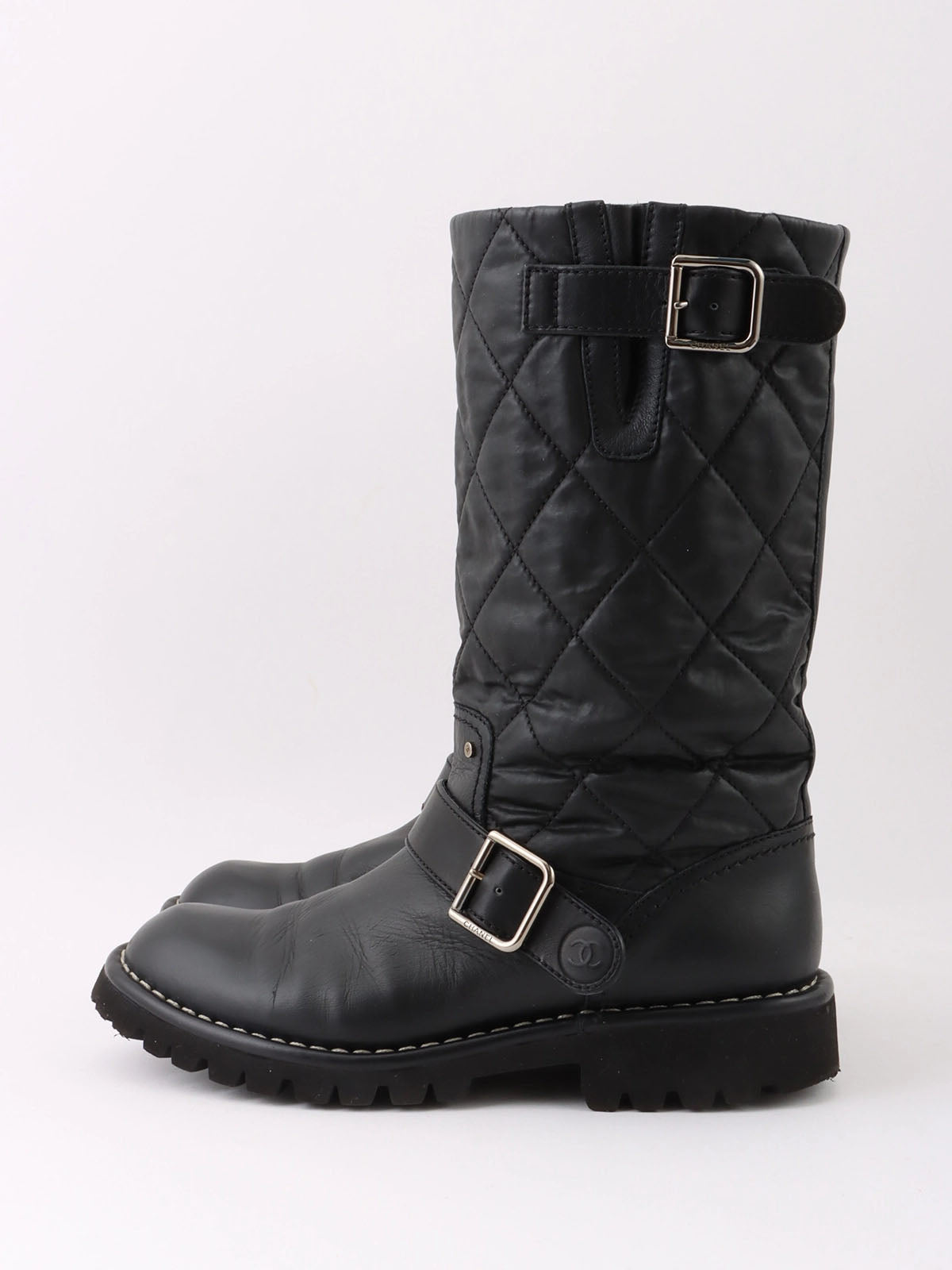CC Mark Engineer Boots Black
