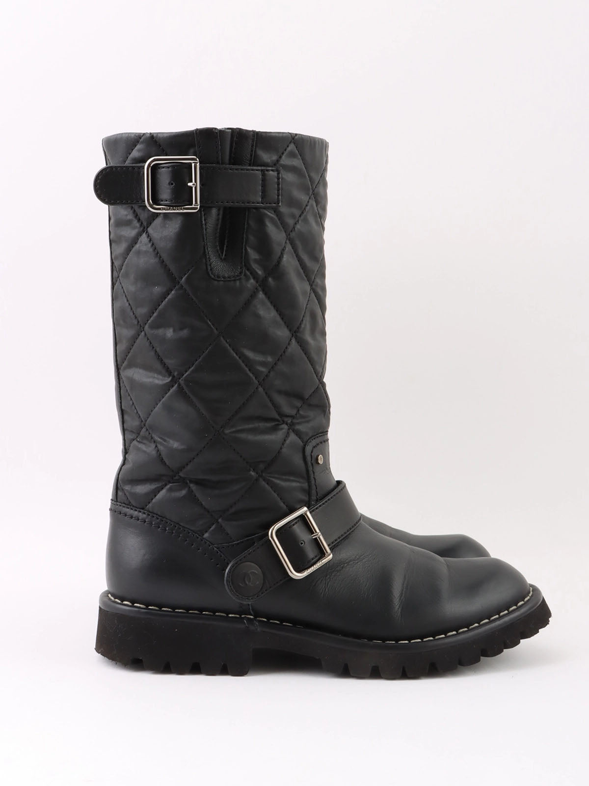CC Mark Engineer Boots Black