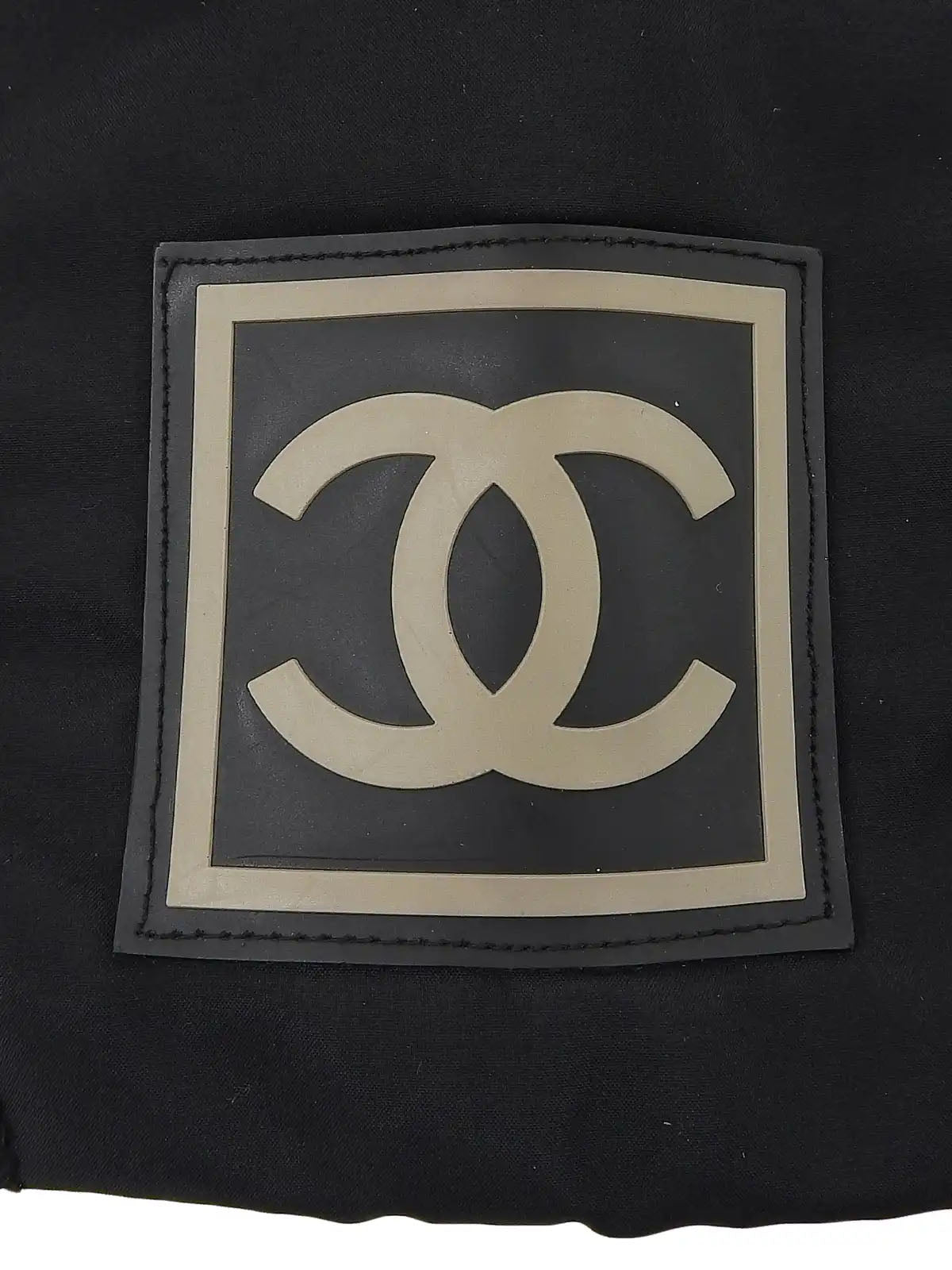 2002 CC Mark 黑色拉链针织上衣