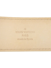 Damier Azur Centurion Belt White