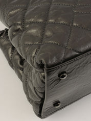 2010年頃製 チェーンミートートバッグ メタリックグレー