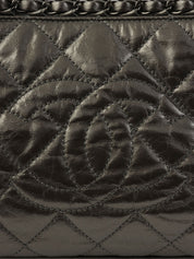 2010年頃製 チェーンミートートバッグ メタリックグレー