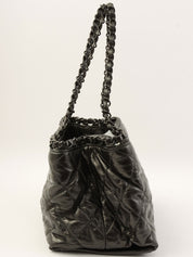 2010年頃製 チェーンミートートバッグ メタリックグレー