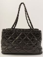 2010年頃製 チェーンミートートバッグ メタリックグレー