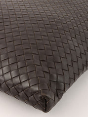 イントレチャートショルダーバッグ ブラウン