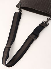 Brown Intrecciato Shoulder Bag