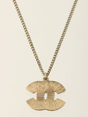 2008 CC Mark Necklace Gold/Purple