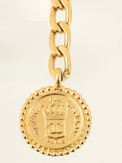 カンボンコインチャームチェーンベルト ゴールド