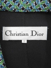 Design Pattern Jacket #11 Black/Green