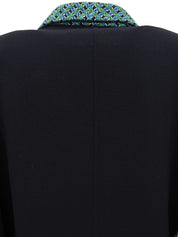 Design Pattern Jacket #11 Black/Green