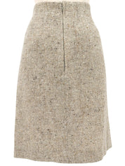 米色 Macadam Button Tweed 套装