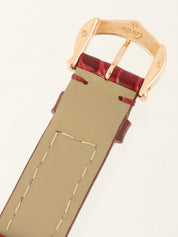 18KタンクアメリカンSM ピンクゴールド/ボルドー