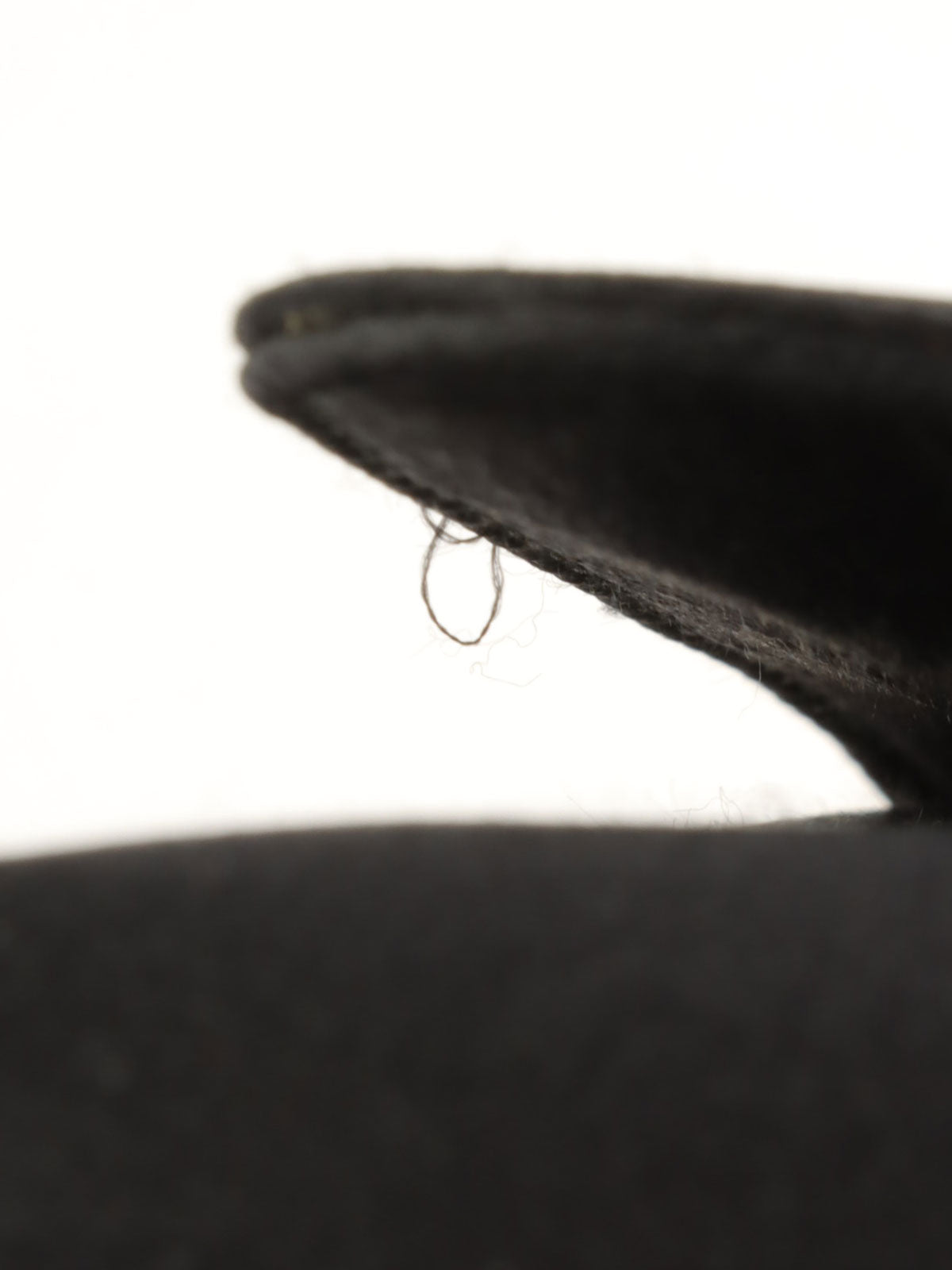 1997年頃製 シルクサテンカメリアステッチチェーンショルダーバッグ ブラック