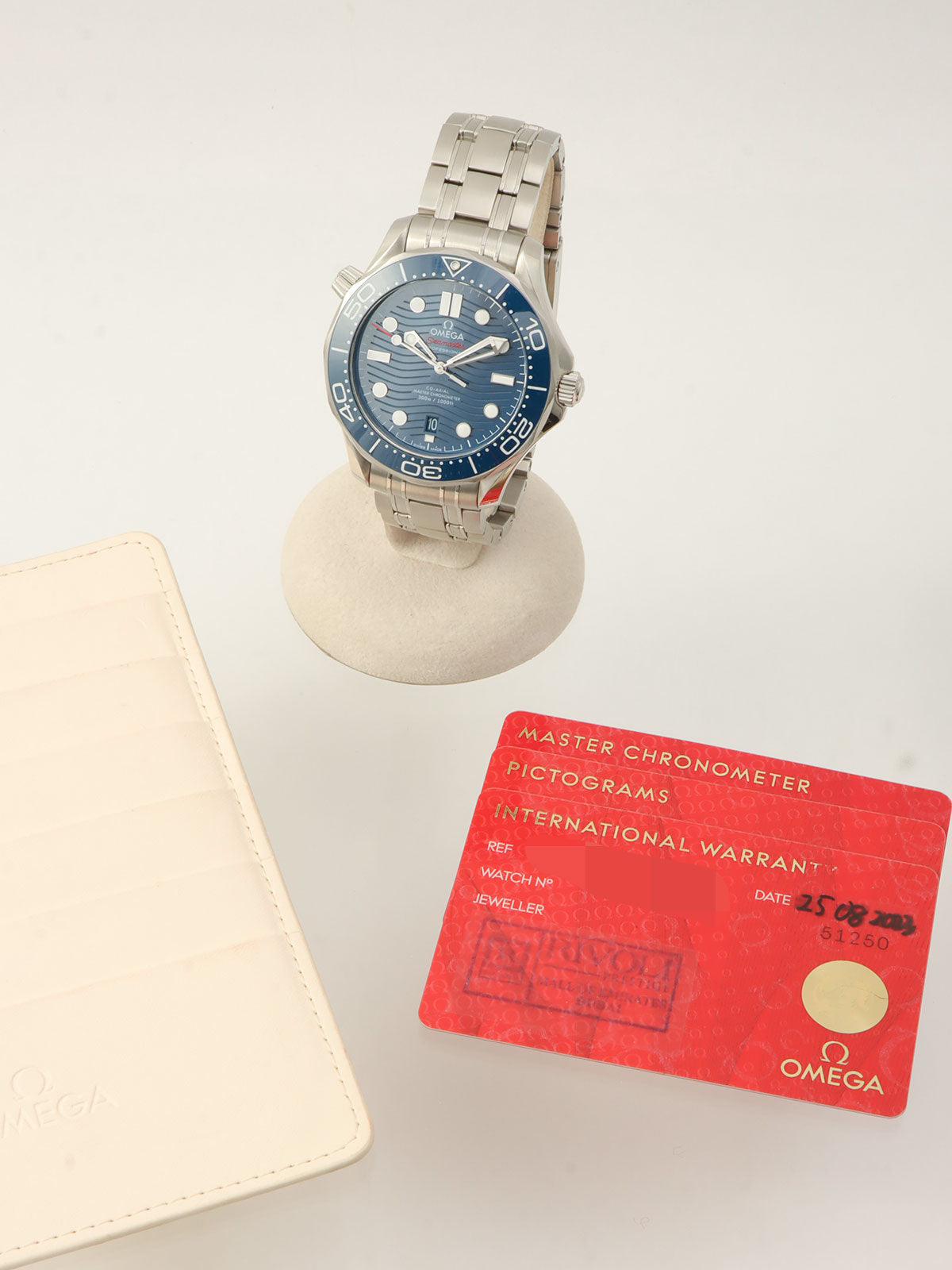 シーマスターダイバー 42mm 210.30.42.20.03.001 自動巻き ブルー