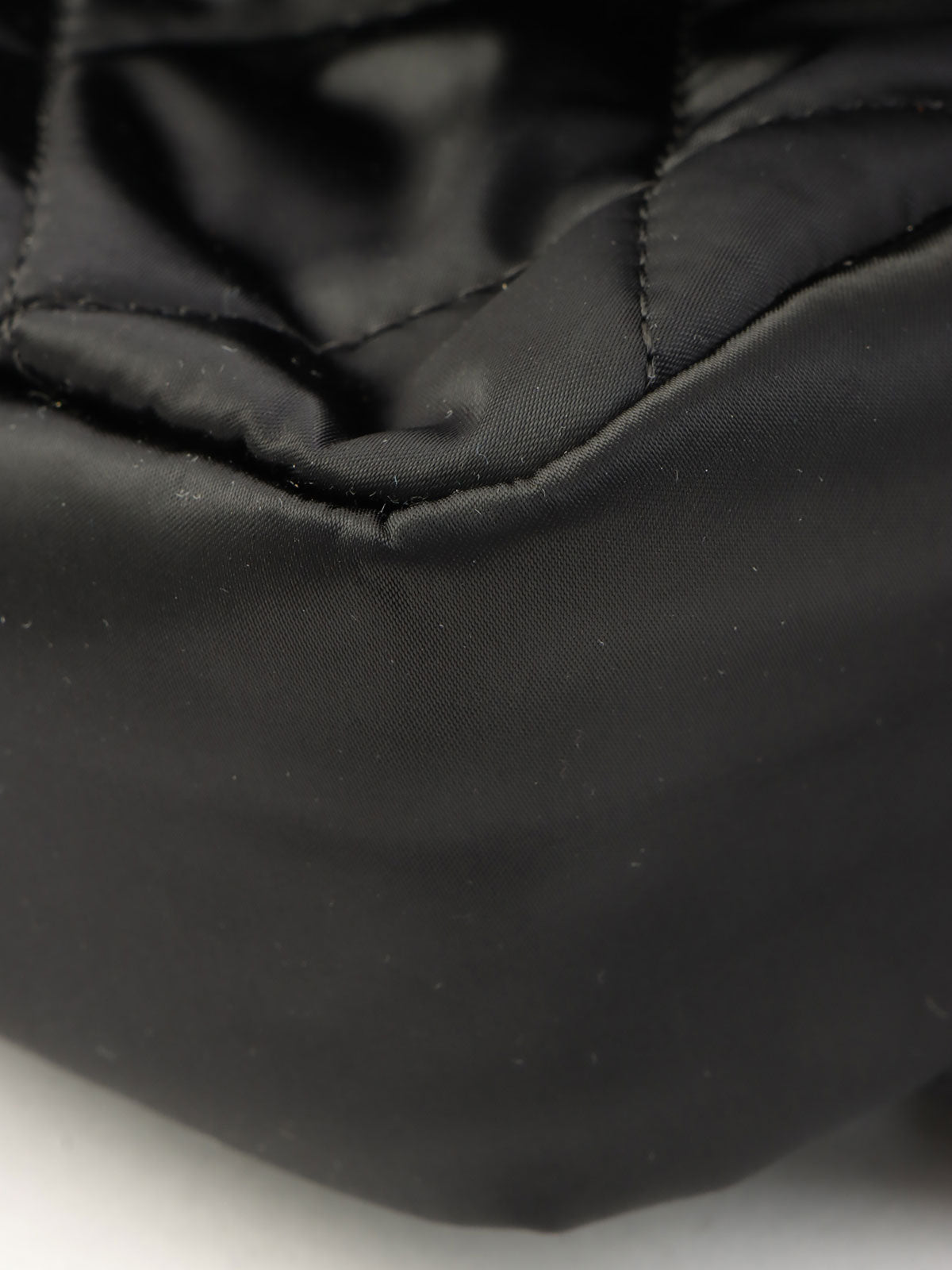 2005 Nylon Sport Line CC Turn Lock Chain Backpack in Black