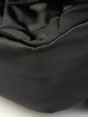 2005 Nylon Sport Line CC Turn Lock Chain Backpack in Black